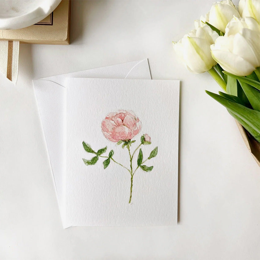 Emily Lex | Cartes de Souhaits Garden Rose - Ensemble de 8