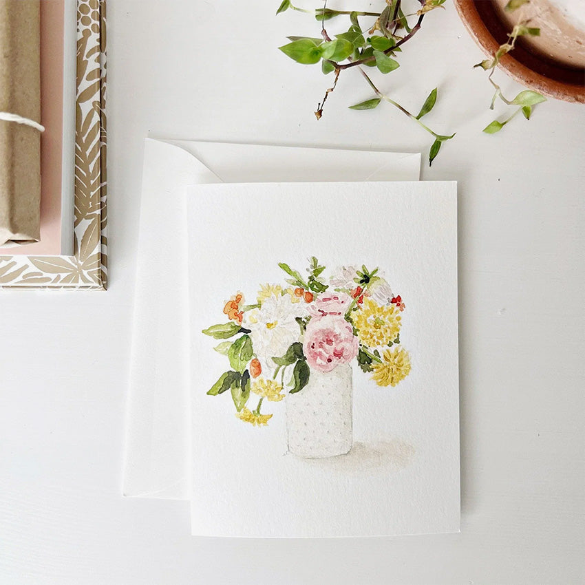 Emily Lex | Hobnail Notecards - Set of 8