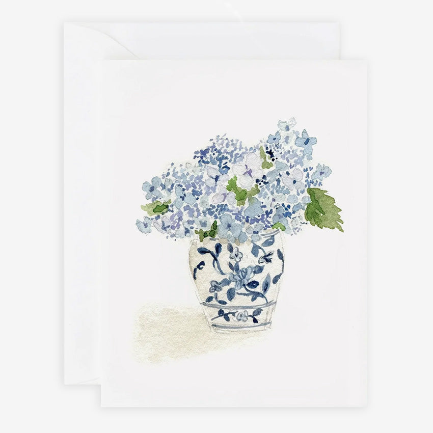 Emily Lex | Hydrangea Bouquet Card