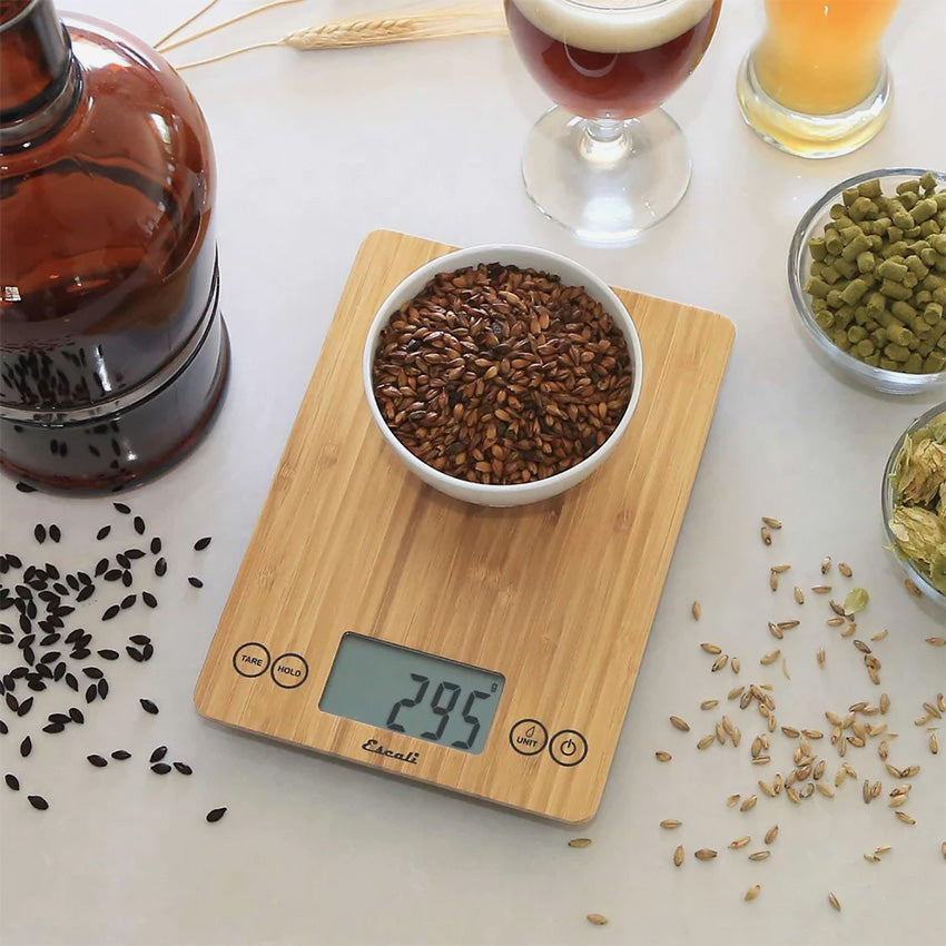 Escali | Arti Bamboo Kitchen Scale – Natural Bamboo