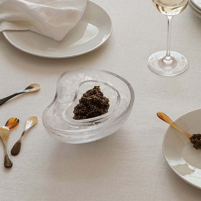Georg Jensen | Cuillères à caviar Indulgence - Ensemble de 2