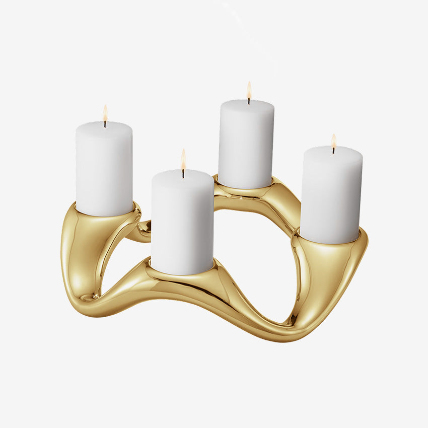 Georg Jensen | Bougeoir rond Cobra
