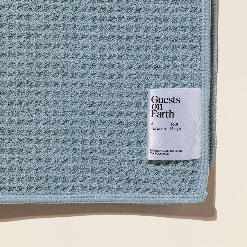 Guests on Earth | Waffle Cleaning Cloths - Pack of 2