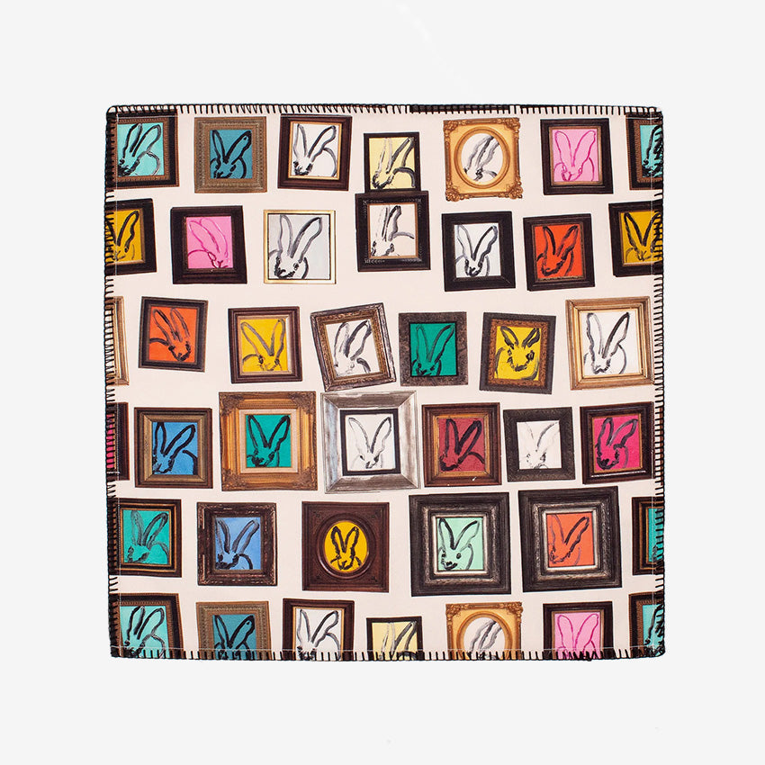 Hunt Slonem | Serviette de table en coton Hunt's Studio