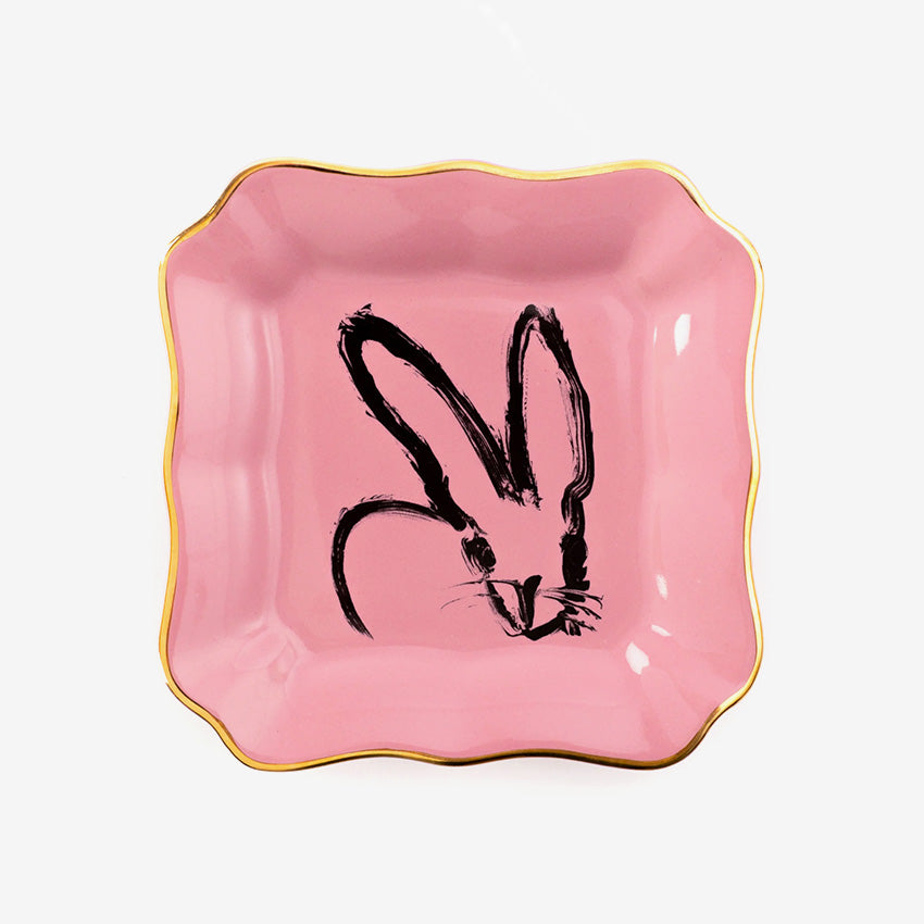 Hunt Slonem | Assiette Bunny Portrait