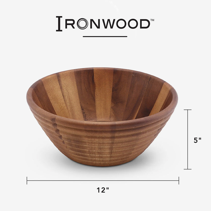 Ironwood | Beehive Salad Serving Bowl