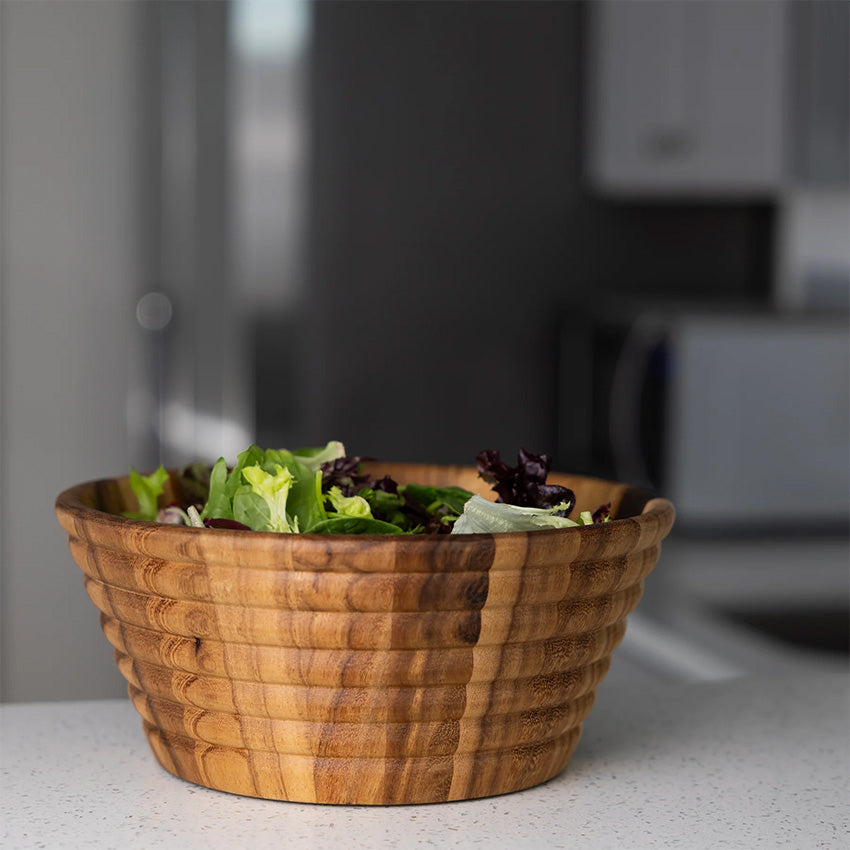 Ironwood | Beehive Salad Serving Bowl