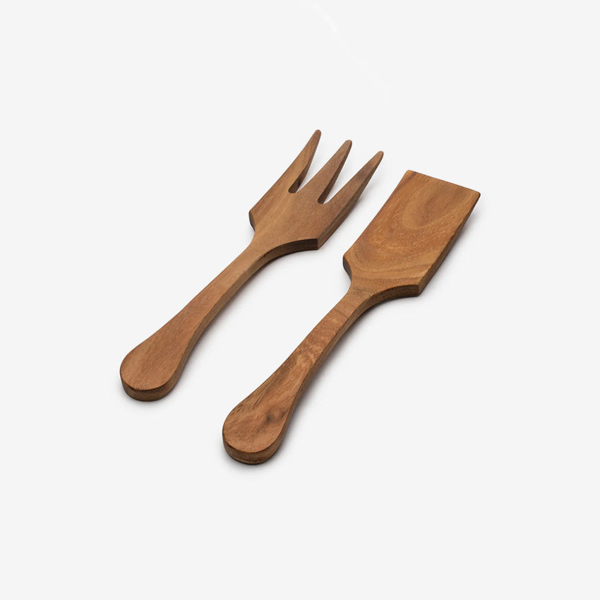 Ironwood | Extra Large Salad Utensils - Acacia Wood