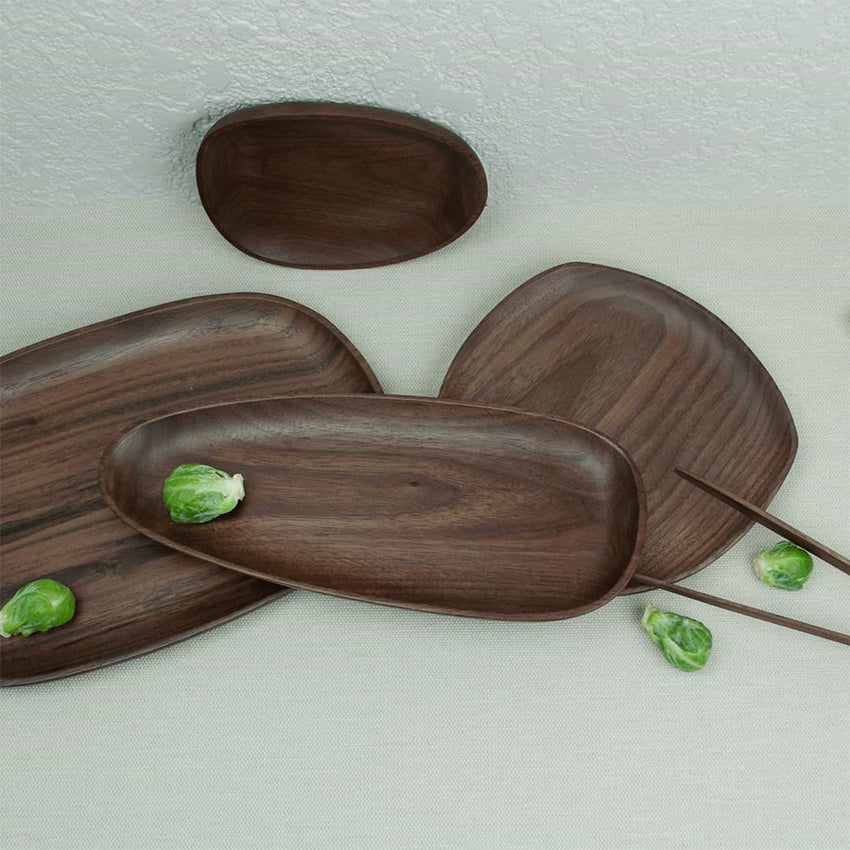 JBrody | Walnut Pebble Tray