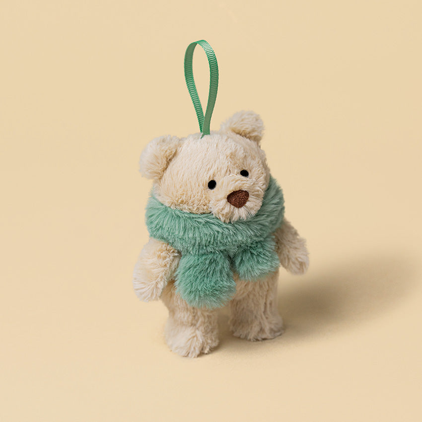 Jellycat | Décoration Ours Bartholomew Jr. Winter Warmer