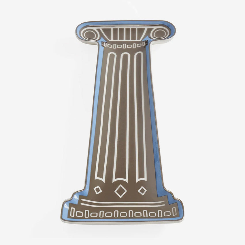 Jonathan Adler | Plateau vide-poche Column - Bleu