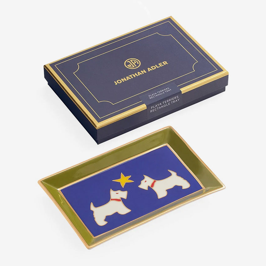 Jonathan Adler | Plateau Rectangulaire Playa Terriers