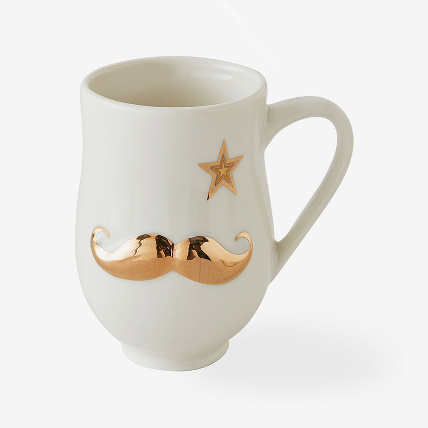 Jonathan Adler | Gilded Mr. And Mrs. Muse Mug
