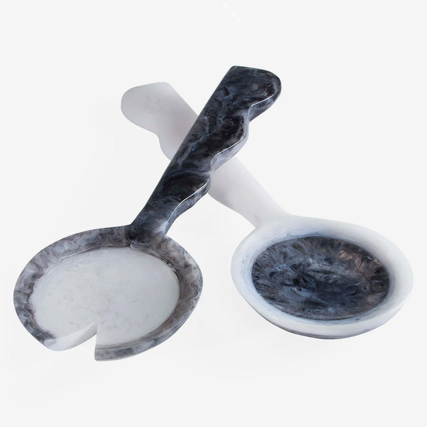 Jonathan Adler | Couverts à salade Mustique Ripple