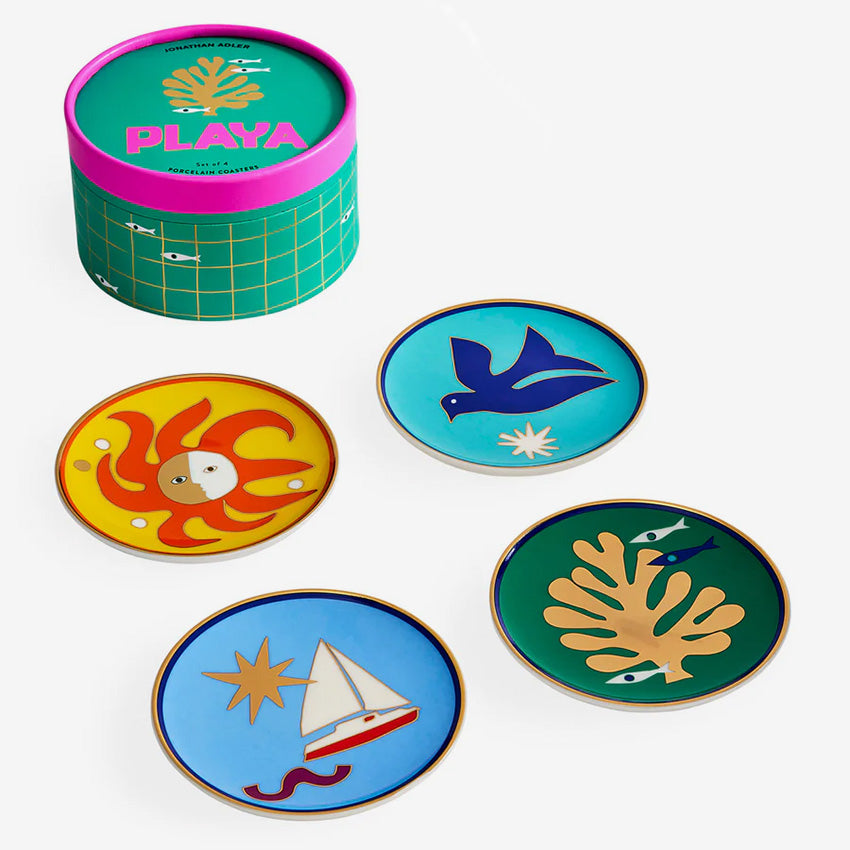Jonathan Adler | Playa Coaster Set - Set of 4