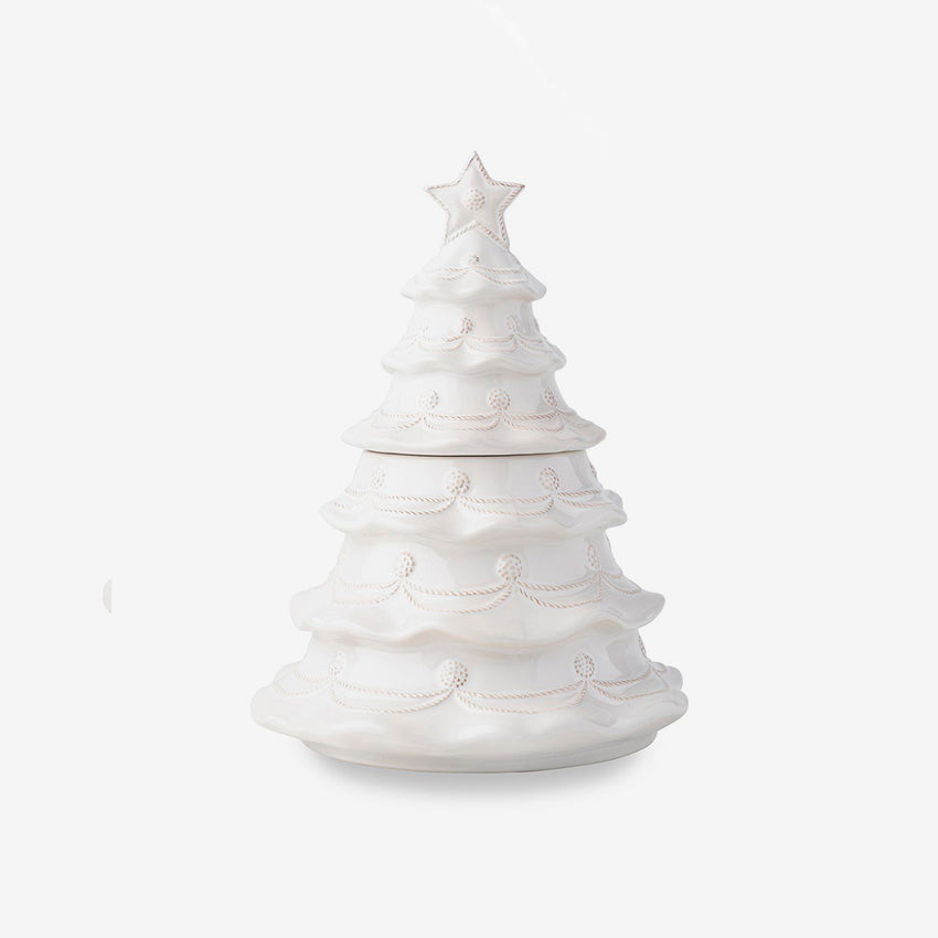 Juliska | Berry & Thread Christmas Tree Cookie Jar with Lid