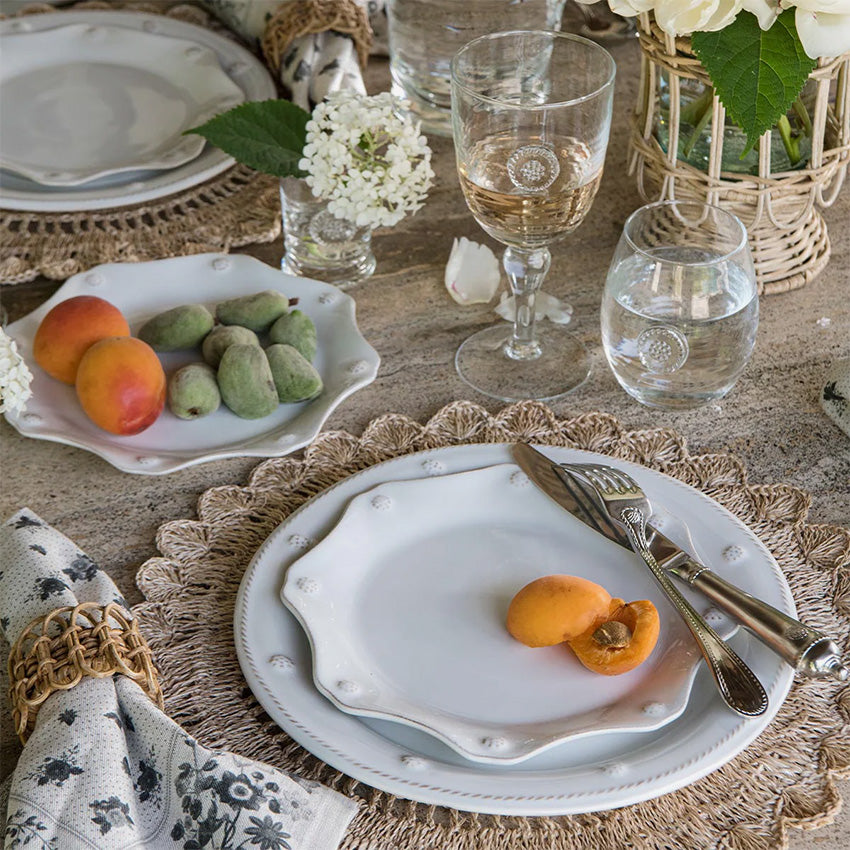 Juliska | Berry & Thread Scalloped Plate - Whitewash