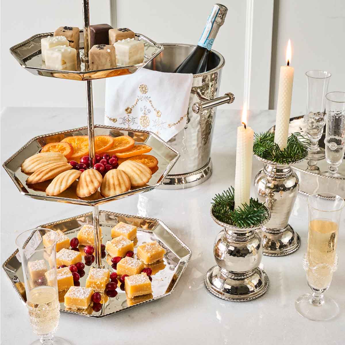 Juliska | Graham Pillar/Taper Candle Holder