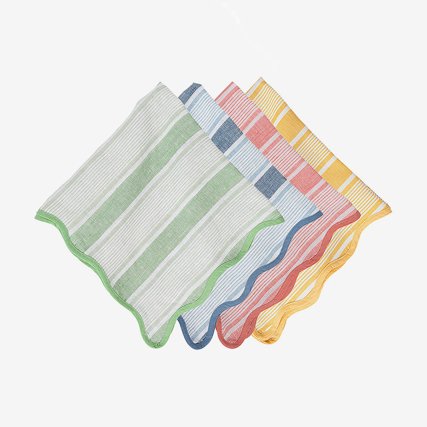 Juliska | Cabana Stripe Napkin - Set of 4