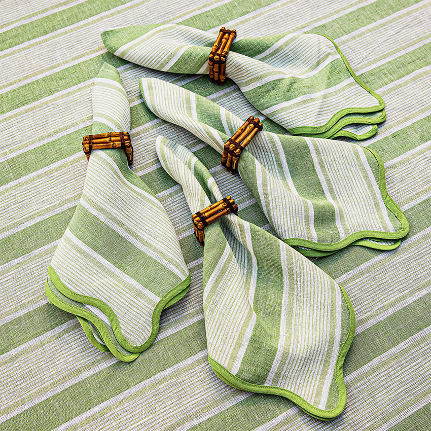 Juliska | Cabana Stripe Napkin - Set of 4