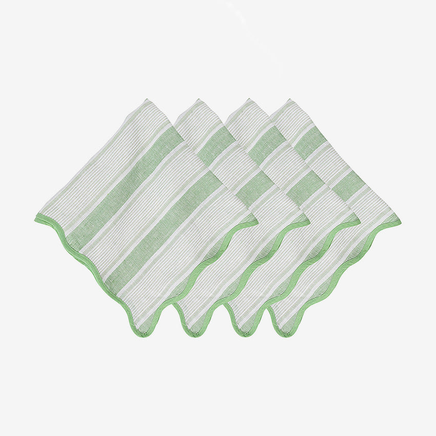 Juliska | Cabana Stripe Napkin - Set of 4