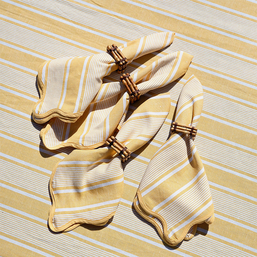 Juliska | Cabana Stripe Napkin - Set of 4