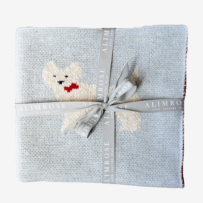 Alimrose | Westie Puppy Baby Blanket