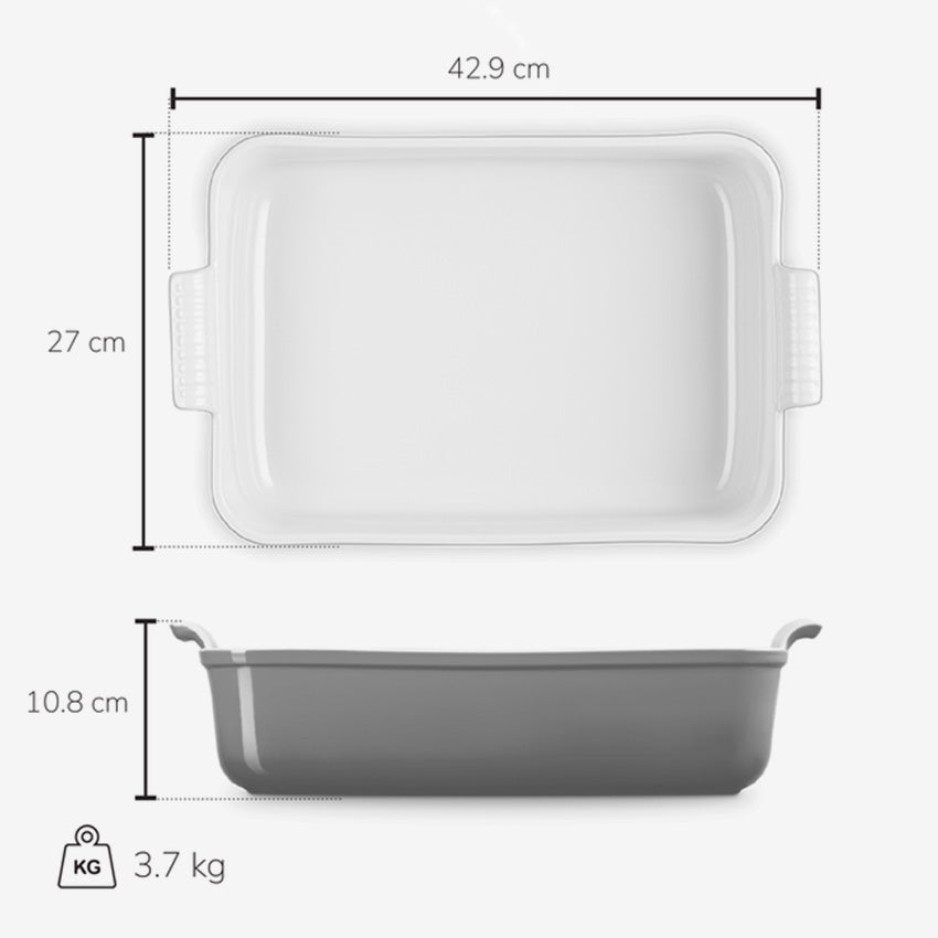 Le Creuset | Plat rectangulaire profond