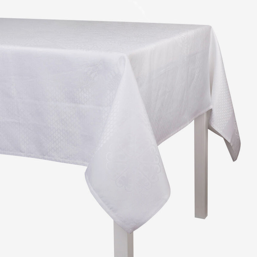Le Jacquard Français | Nappe Bosphore Blanc