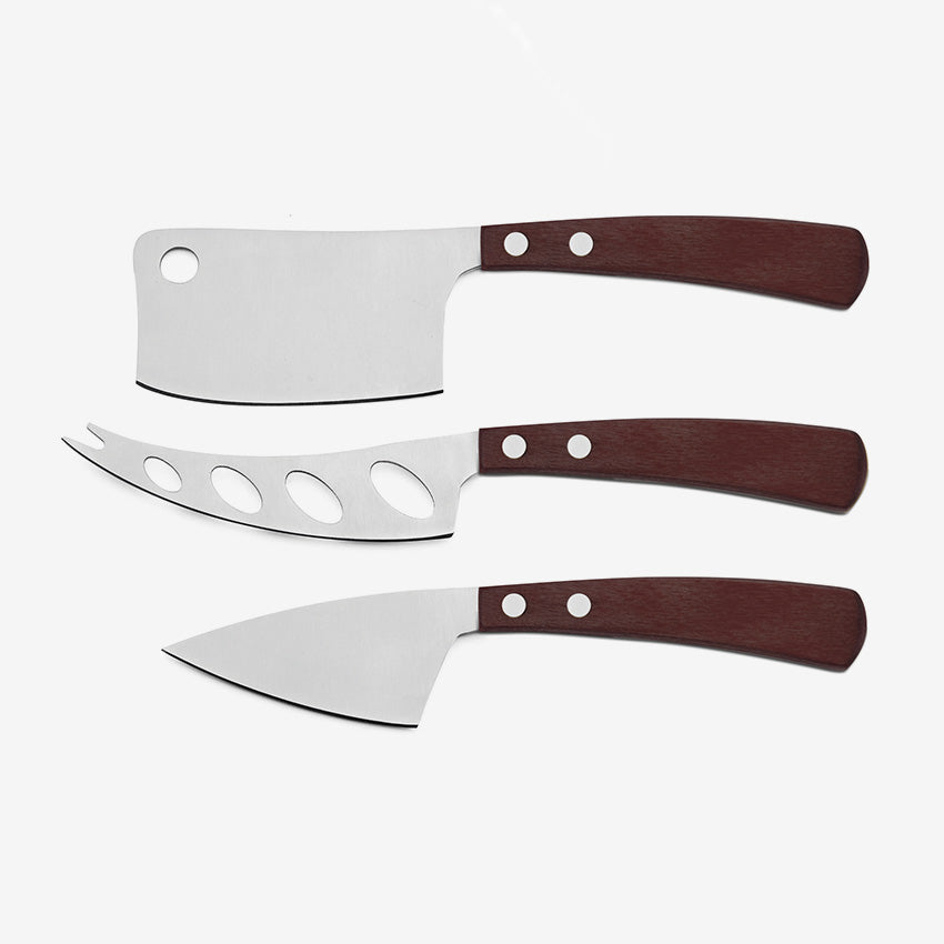 Legnoart | Latte Vivo Cheese Knife Set - Stainless Steel