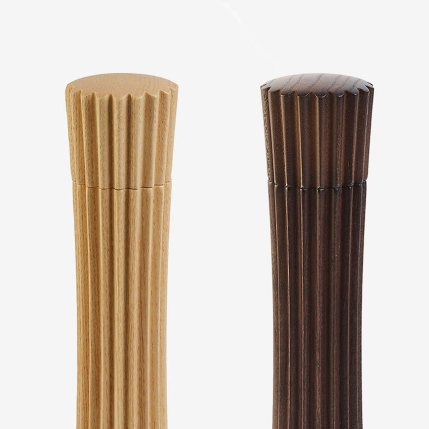 Legnoart | Pleats Ashwood Pepper/Salt Mill