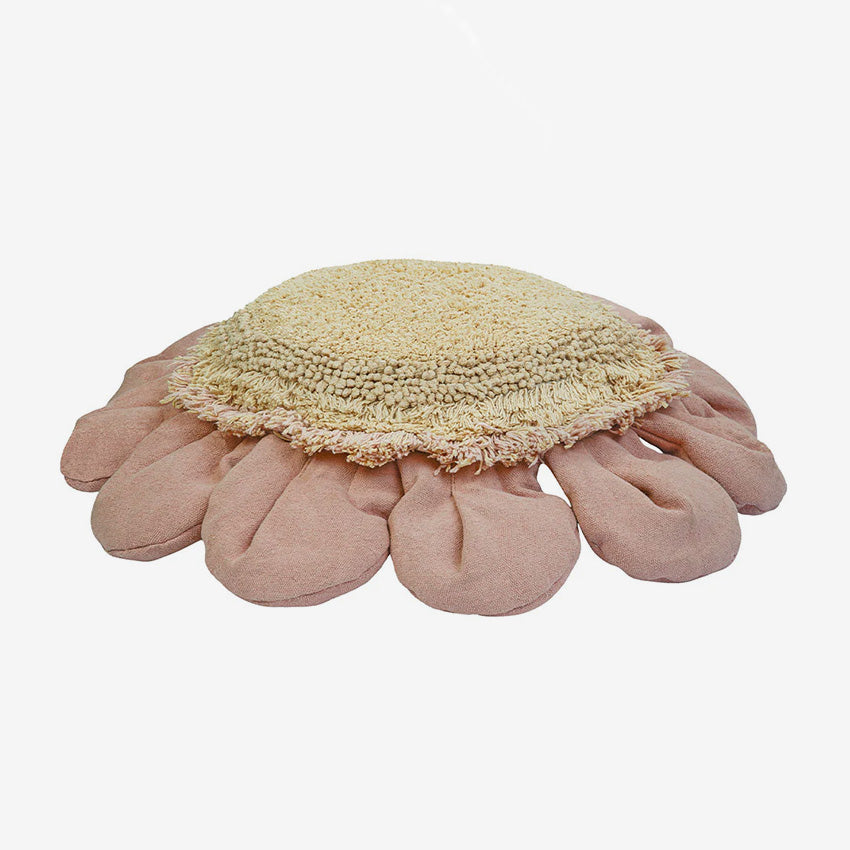 Lorena Canals | Floor cushion Pink Daisy