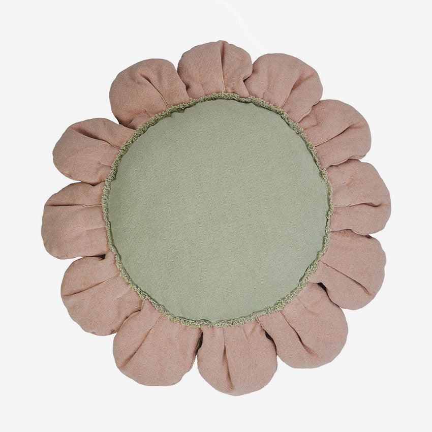 Lorena Canals | Floor cushion Pink Daisy