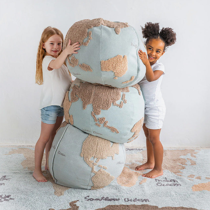 Lorena Canals | Pouffe World Map