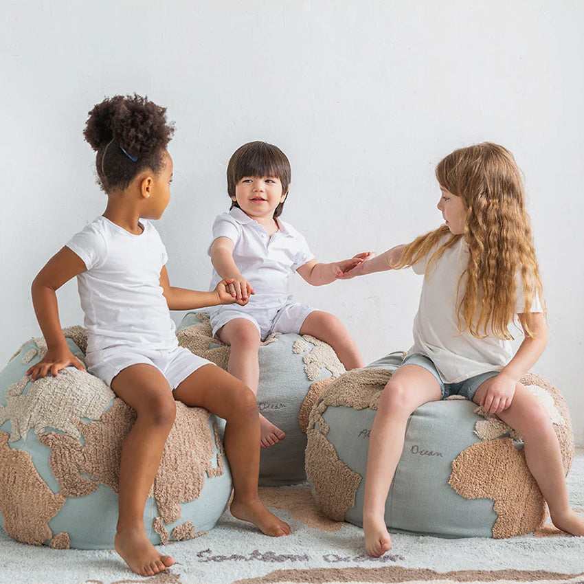 Lorena Canals | Pouffe World Map