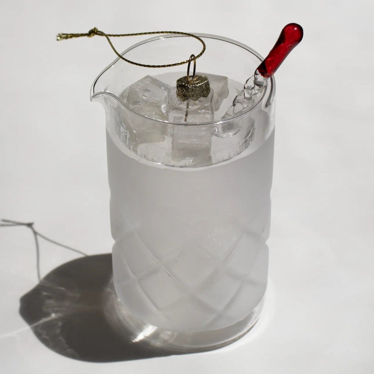 Amour et Victoire | Ornement pour verre à mélange de bar