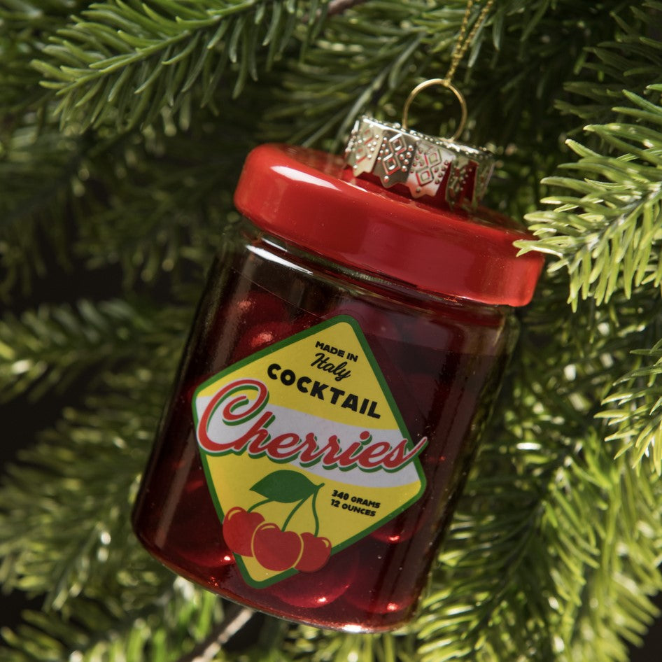 Love & Victory | Jar Of Cherries Ornament