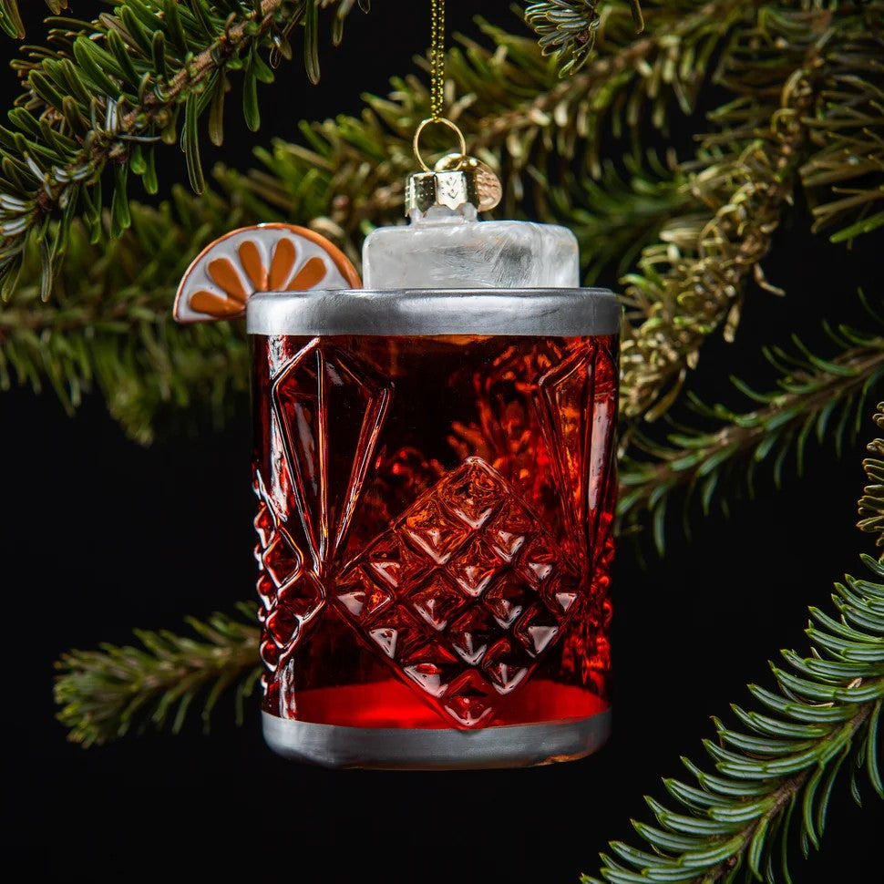 Love & Victory | Negroni Cocktail Ornament