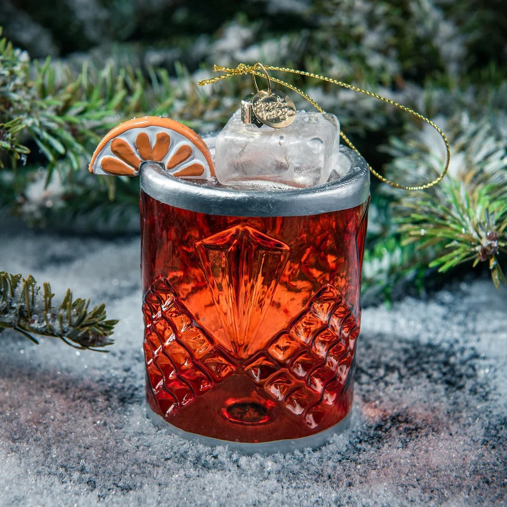 Love & Victory | Negroni Cocktail Ornament