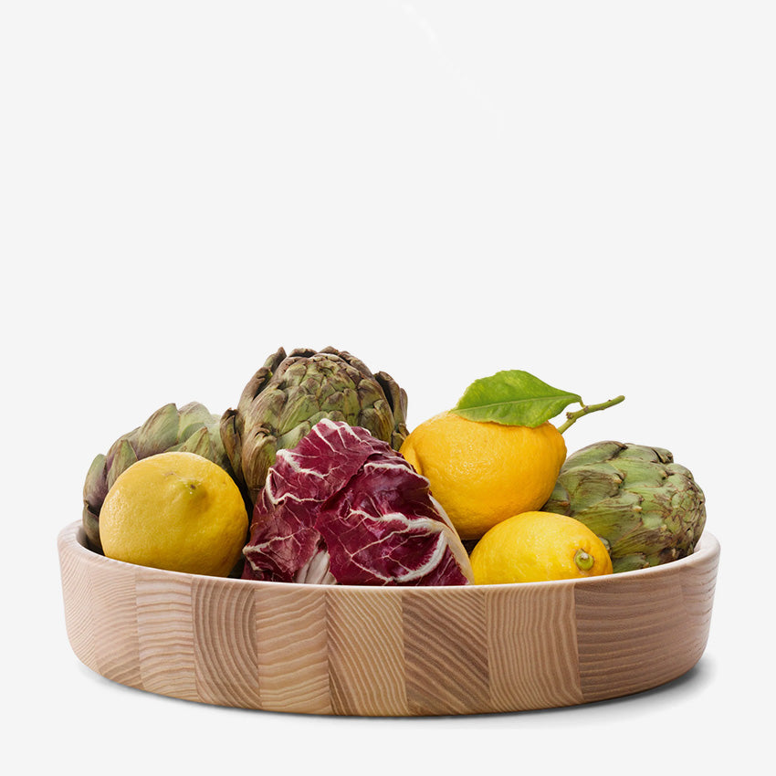 Lsa | Collective Ash Wood Low Bowl