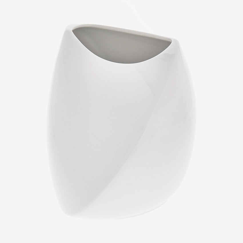 Meissen | Stone vase - White