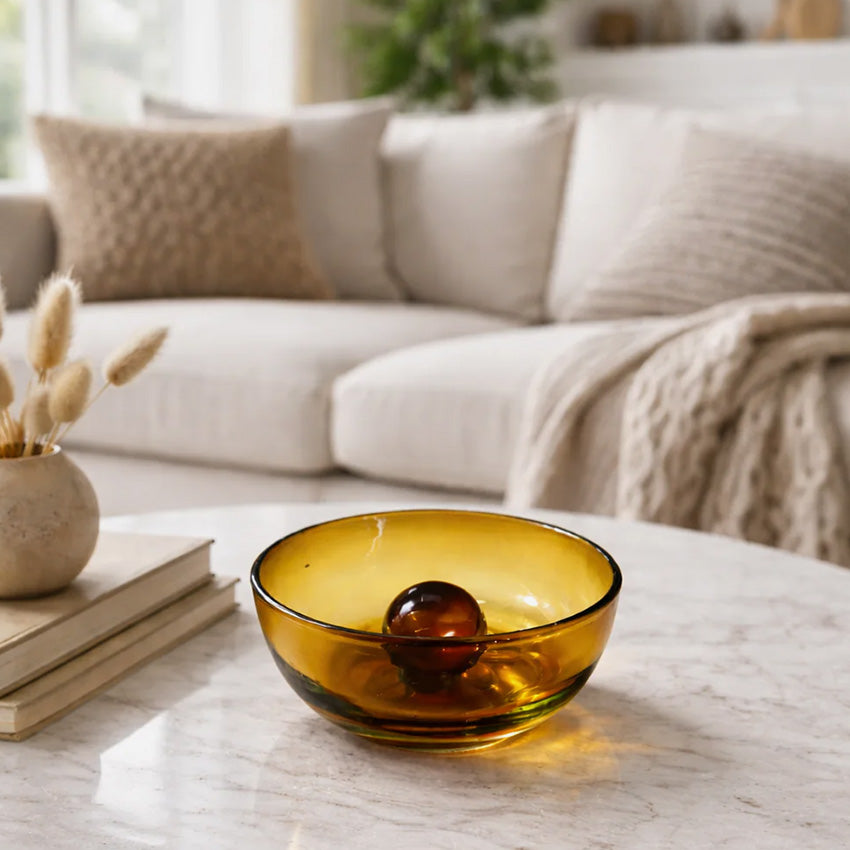 Meso Goods | Tres Palos Amber Bowl by Meso