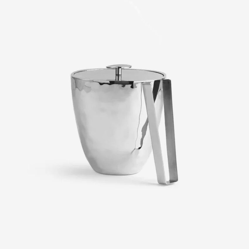 Michael Aram | Reflective Ice Bucket with Tongs