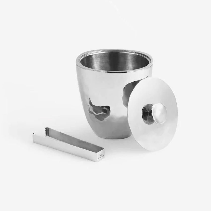 Michael Aram | Reflective Ice Bucket with Tongs
