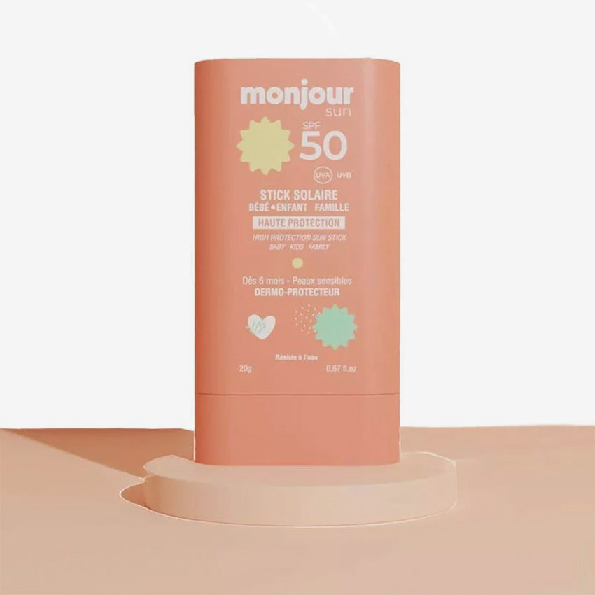 Monjour | Stick Solaire Spf 50 Haute Protection 20 g