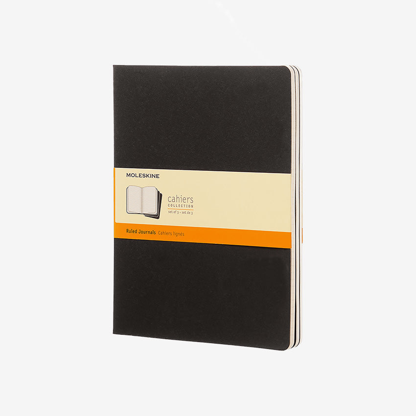 Moleskine | Cahier Journal – ensemble de 3 – couverture souple