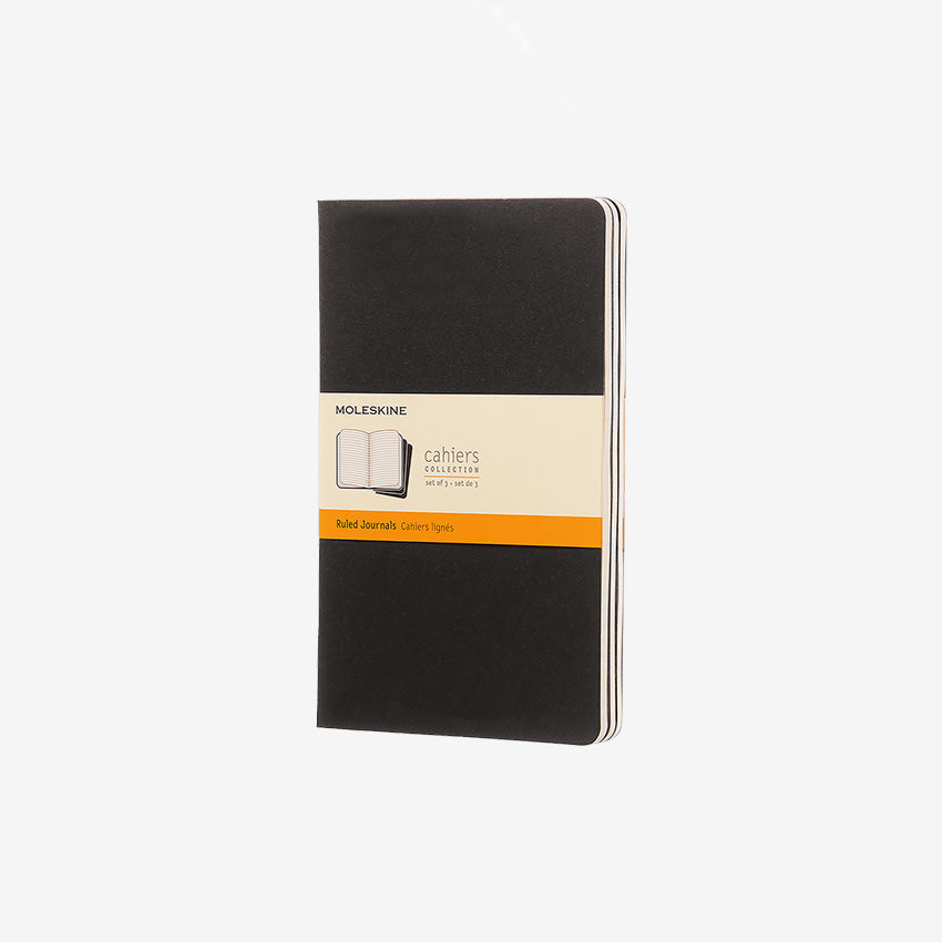 Moleskine | Cahier Journal – ensemble de 3 – couverture souple