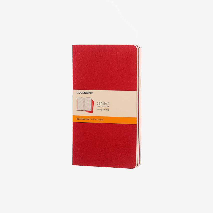 Moleskine | Cahier Journal – ensemble de 3 – couverture souple