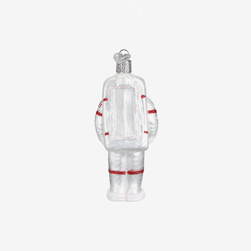 Old World Christmas | Blown Glass Ornament - Astronaut