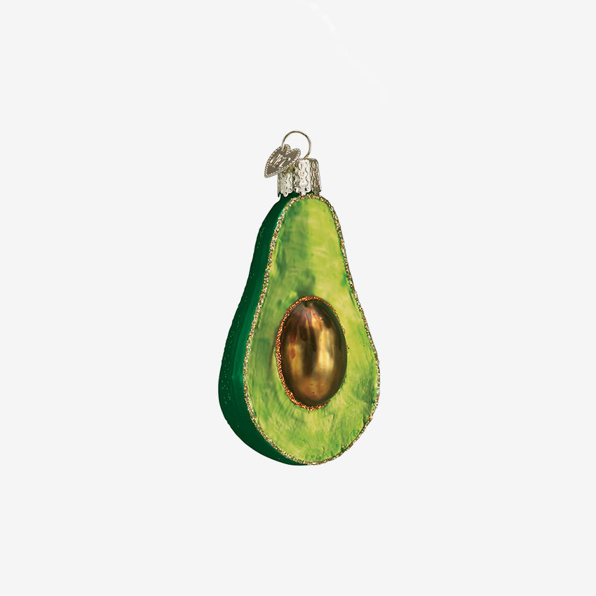Noël à l'ancienne | Ornement en verre soufflé - Avocat